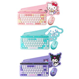 thecoopidea Sanrio Retro Tappy Wireless Keyboard & Mouse Set