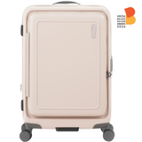 MONOCOZZI URBANITE|34L/72L/118L Expandable 4 wheels TSA Lock Top Flip Suitcase - Nude
