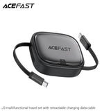 Acefast J3 Multi Function Travel Set With Retractable Charging Data Cable