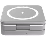 thecoopidea Trio Foldable 3 in 1 15W Magnetic Wireless Charger - Grey