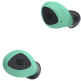 SOUL S-FIT+ All Conditions True Wireless Earphones with Coloured Sleeves - Black