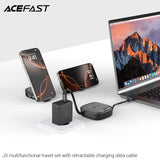 Acefast J3 Multi Function Travel Set With Retractable Charging Data Cable