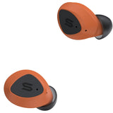 SOUL S-FIT+ All Conditions True Wireless Earphones with Coloured Sleeves - Black