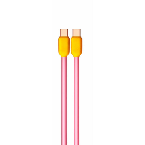 Yookie STRAWBERRY BAR 60W Type C to C / Type-C to Lightning Cable  (1m)