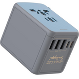 MONOCOZZI BON VOYAGE | Travel Adaptor with 35W with 3 x USB and 2 x USB-C PD Connector