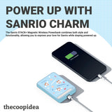 thecoopidea Sanrio STACK+ Magnetic Wireless 5000mAh Powerbank