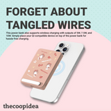 thecoopidea Sanrio STACK+ Magnetic Wireless 5000mAh Powerbank