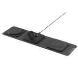 SwitchEasy TrioCharge Portable 3-in-1 Folding Charger - Black