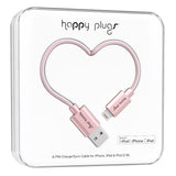 Happy Plugs Lightning to USB Charge/Sync Cable (2.0m) MFI Certified