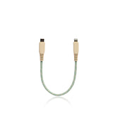Monocozzi MOTIF Braided USB C and Charge Flat Lightning Cable - 25 cm
