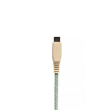 Monocozzi MOTIF Braided USB C and Charge Flat Lightning Cable - 25 cm