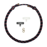 TORRII KNOTTY 8mm Rope Phone Strap compatible with most Phones and Case