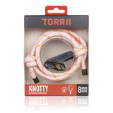 TORRII KNOTTY 8mm Rope Phone Strap compatible with most Phones and Case