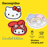 thecoopidea x Sanrio Hello Kitty My Melody Little Twin Stars Wireless Charging Pad Limited Edition