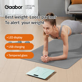 GAABOR WEIGHT SCALE LED DISPLAY WHITE GWS-M03A