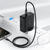 Acefast C23-03 USB-C to USB-C 60W Intelligent Power-Off Charging Data Cable (1.2m) - Black