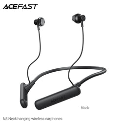 Acefast N8 Neck Hanging Wireless Earphones - Black
