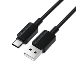 Acefast C26-04 USB-A to USB-C PVC Charging Data Cable (1.2m) - Black