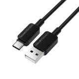 Acefast C26-04 USB-A to USB-C PVC Charging Data Cable (1.2m) - Black