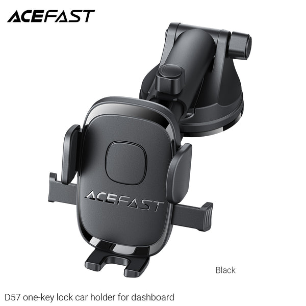 Acefast D57 One-Key Lock Car Holder For Dashboard And Windshield