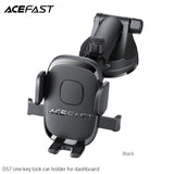 Acefast D57 One-Key Lock Car Holder For Dashboard And Windshield