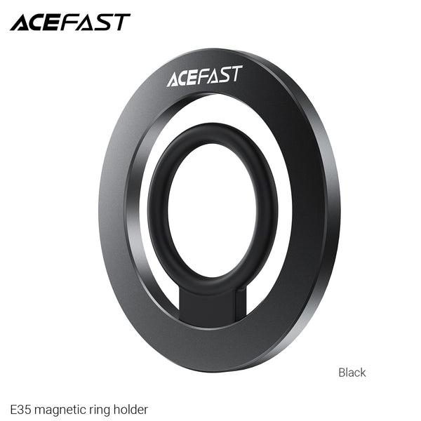 Acefast E35 Magnetic Ring Holder - Black