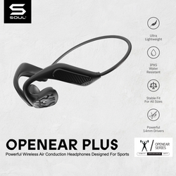 SOUL OPENEAR PLUS - Air Conduction Headphone for Sport with Deep Bass