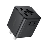 Acefast Z11 Global Travel AC Conversion Adapter - Black