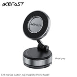 Acefast E28 Manual Suction Cup Magnetic Phone Holder - Black