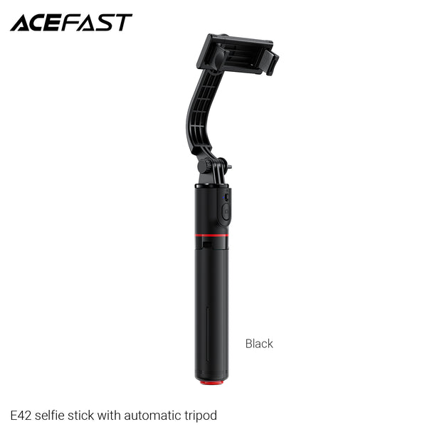 Acefast E42 Supports Automatic Selfie Stand Opening - Black