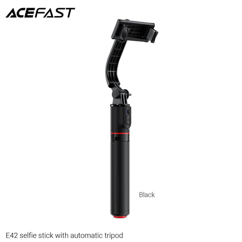 Acefast E42 Supports Automatic Selfie Stand Opening - Black