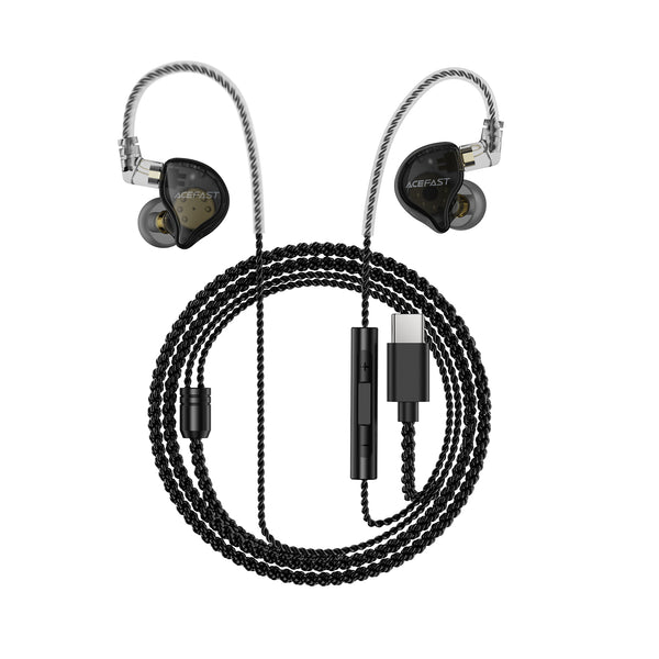 Acefast L11 Usb-C Hifi Wired Earphones - Black