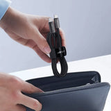 Acefast C23-03 USB-C to USB-C 60W Intelligent Power-Off Charging Data Cable (1.2m) - Black