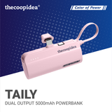 thecoopidea  TAILY Dual Output 5,000mAh Powerbank