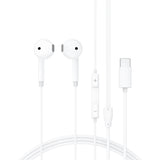 Acefast L13 USB-C Semi-In-Ear Wired earphones With Mic - White