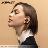 Acefast W6 Smart Screen Active Noise Cancelling True Wireless Earbuds - Black
