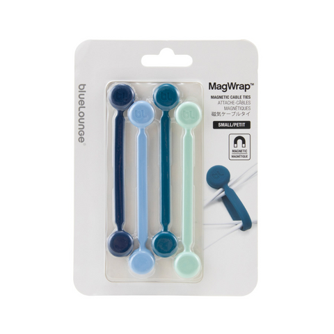 Bluelounge Magwrap Magnetic Cable Organizer 4 Units - Small