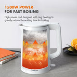 GAABOR ELECTRIC KETTLE 2L WHITE EK20M-WH01A