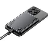 XPower M5K 2 In 1 PD 3.0+MagSafe 5,000mAh Ultra-Thin Aluminium Powerbank - Black