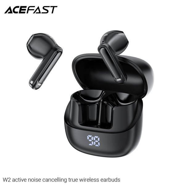 Acefast W2 Active Noise Cancelling True Wireless Eearbuds - Black