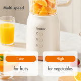 GAABOR 2IN1 JUICER/BLENDER 400W WHITE JM-12E01A