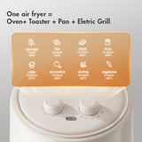 GAABOR AIR FRYER 4L CREAM AF-40M01A