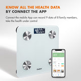 GAABOR WEIGHT SCALE LED+APP WHITE GWS-M02A