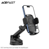 Acefast D57 One-Key Lock Car Holder For Dashboard And Windshield