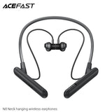 Acefast N8 Neck Hanging Wireless Earphones - Black