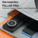 thecoopidea PILLAR PRO 10000mAh Wireless Magnetic Stand Powerbank