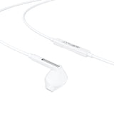 Acefast L13 USB-C Semi-In-Ear Wired earphones With Mic - White