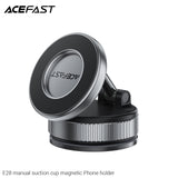 Acefast E28 Manual Suction Cup Magnetic Phone Holder - Black