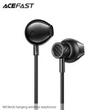 Acefast N8 Neck Hanging Wireless Earphones - Black