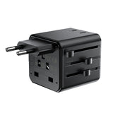 Acefast Z11 Global Travel AC Conversion Adapter - Black